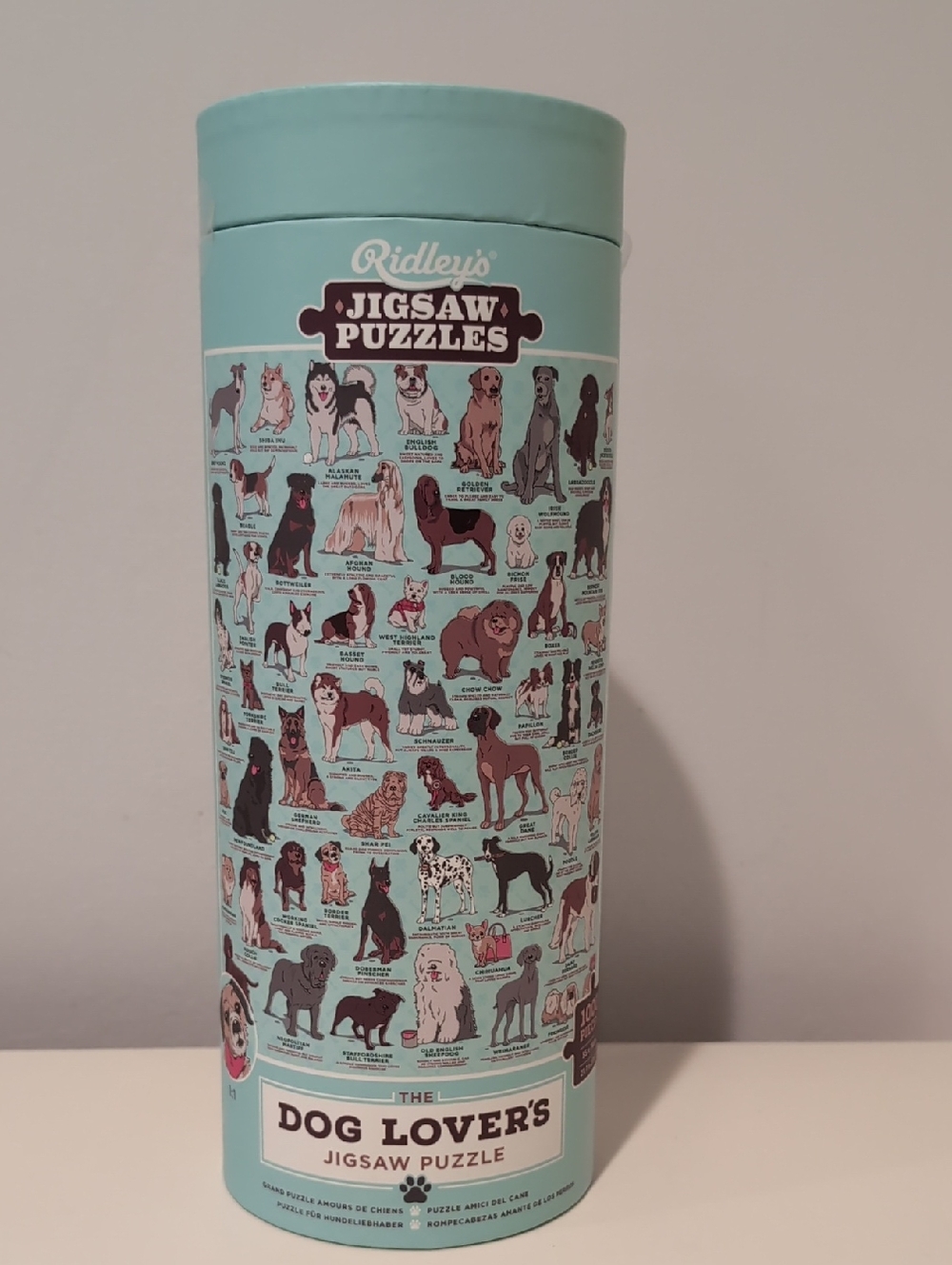 Ridley's Dog Lover's 1000 Piece Jigsaw Puzzle